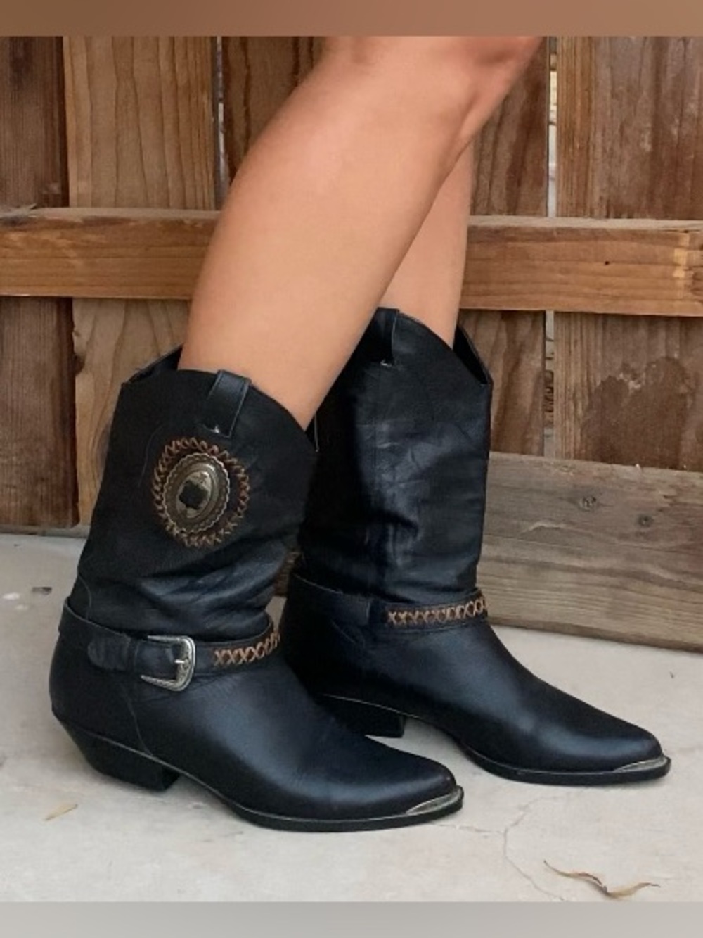 Women's Ariat Black Western Mid-Calf Cowgirl Boots